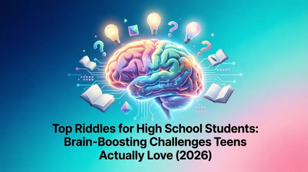 top riddles for high school students