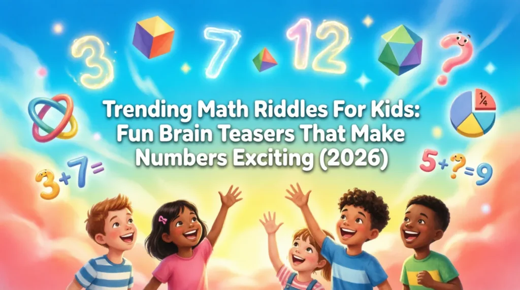 trending math riddles for kids