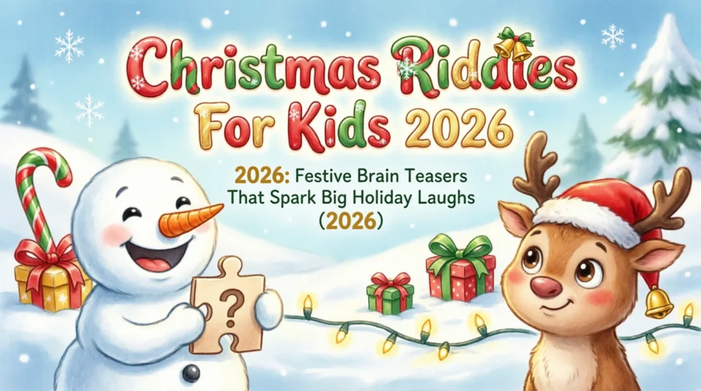 christmas riddles for kids 2026