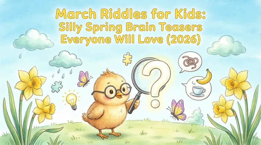 march riddles for kids