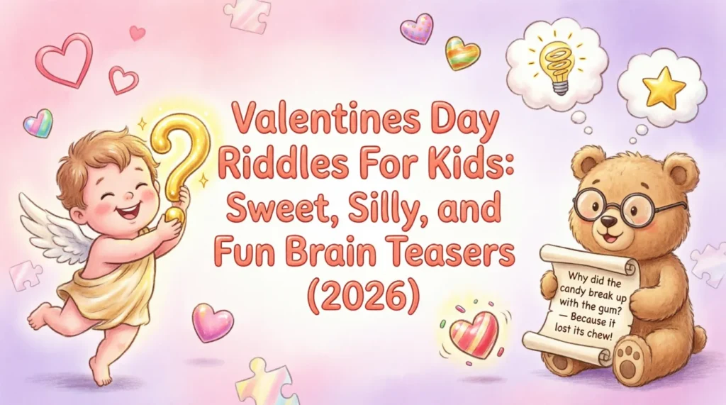 valentines day riddles for kids