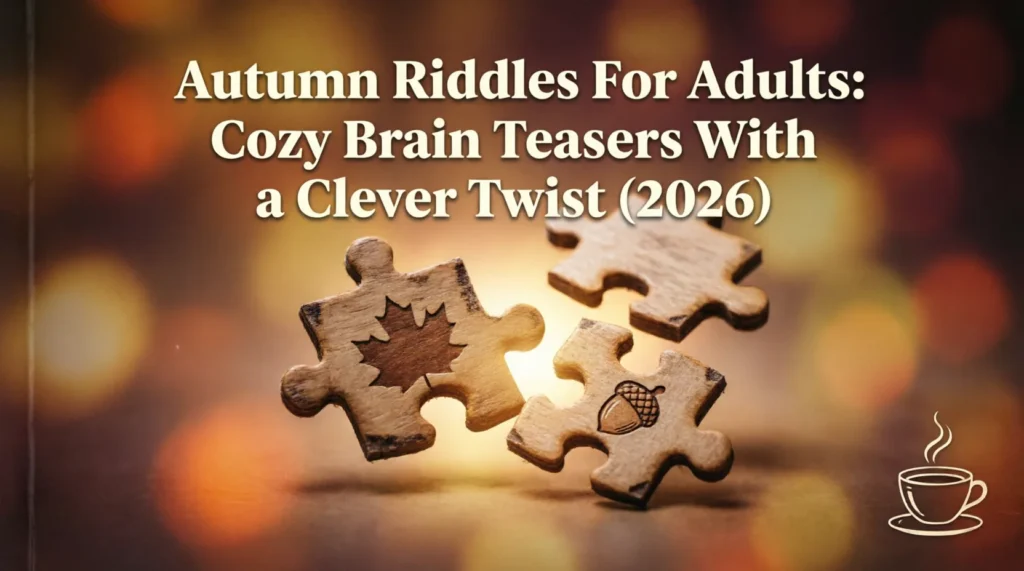 autumn riddles for adults
