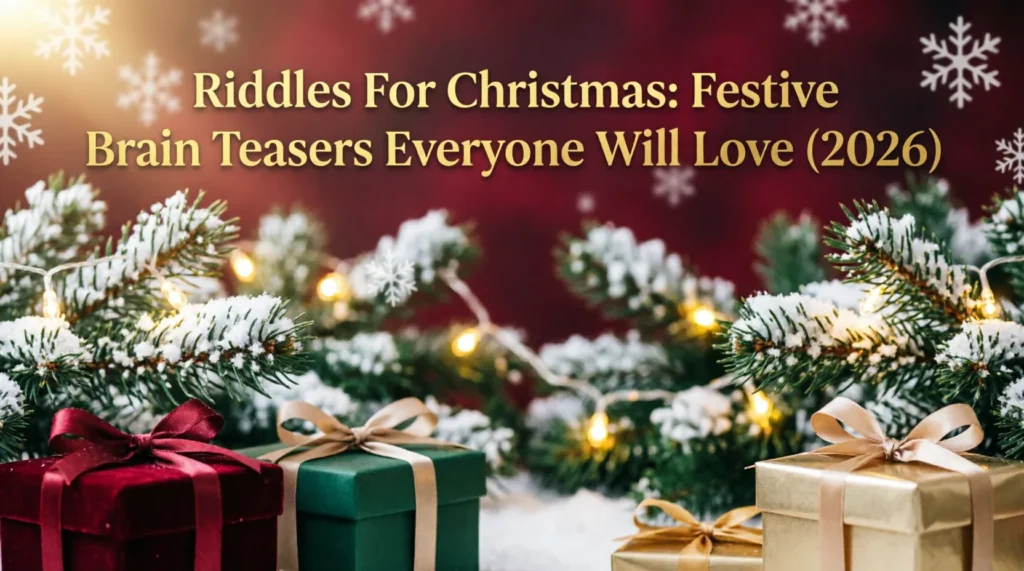 riddles for christmas