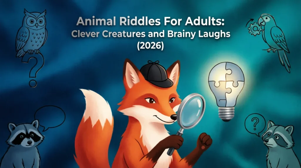 animal riddles for adults