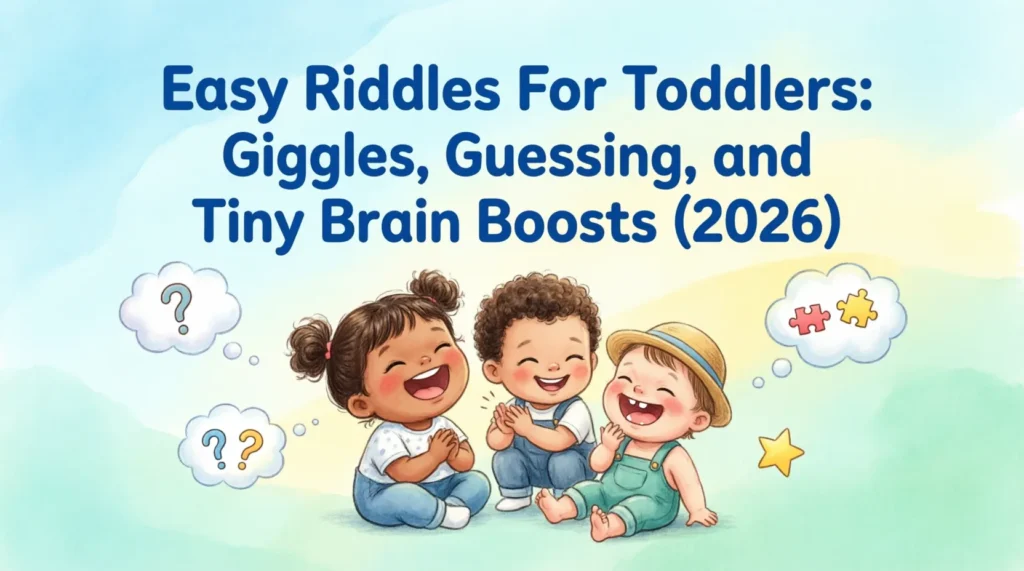 easy riddles for toddlers