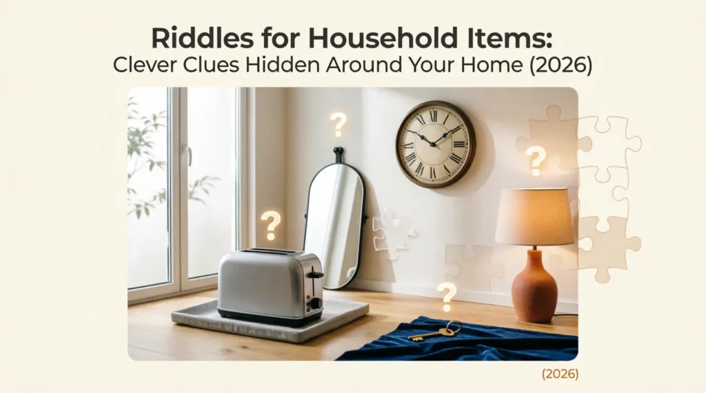 riddles for household items
