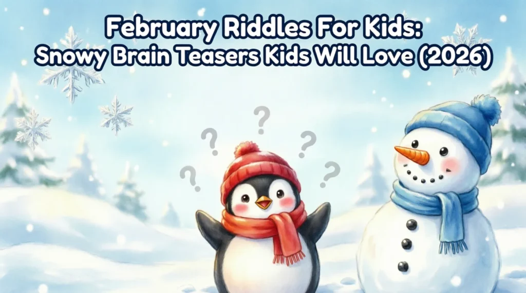 february riddles for kids