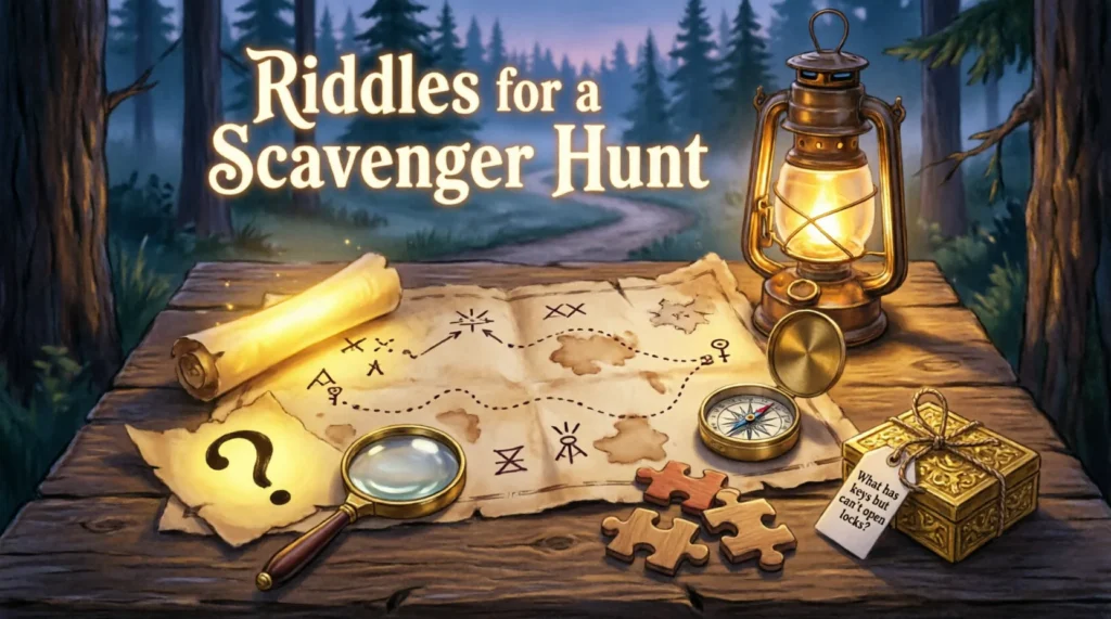 riddles for a scavenger hunt