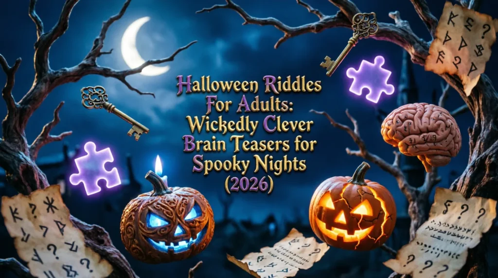 halloween riddles for adults