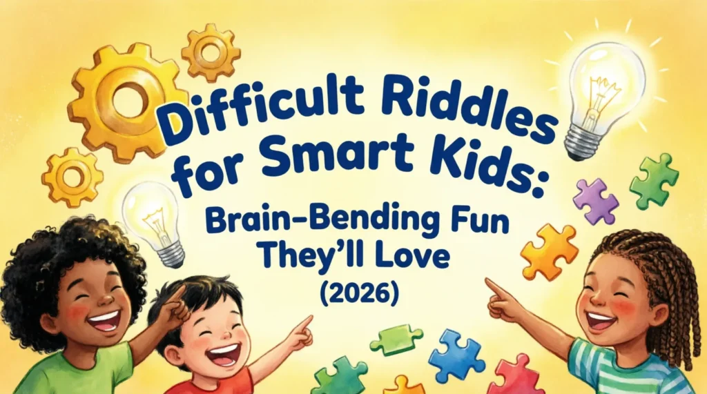 difficult riddles for smart kids