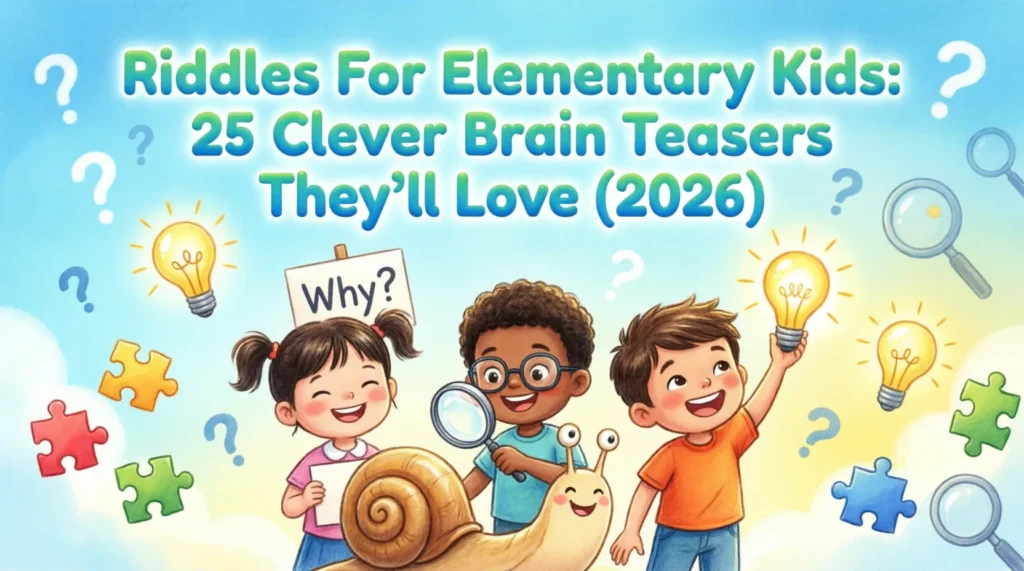 riddles for elementary kids