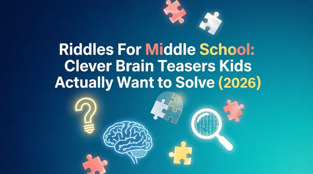 riddles for middle school