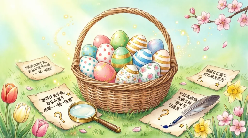 riddles for easter egg hunt
