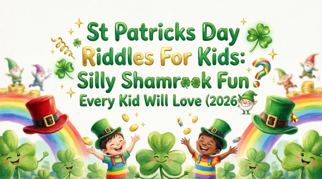st patricks day riddles for kids