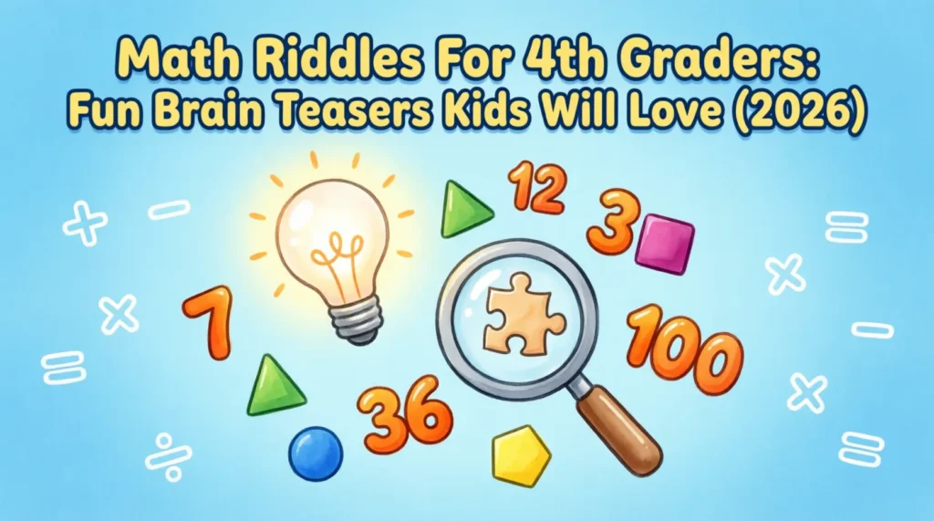 math riddles for 4th graders