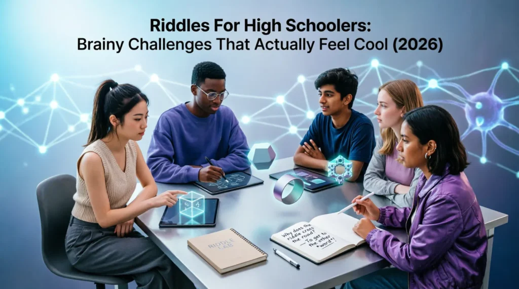 riddles for high schoolers