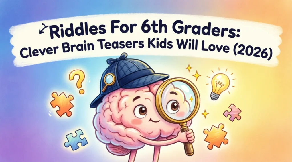 riddles for 6th graders
