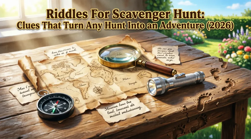 riddles for scavenger hunt
