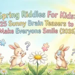 spring riddles for kids