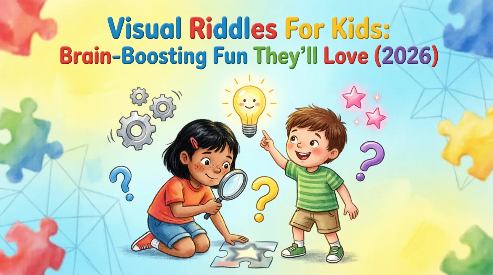Visual Ruidles Visual Riddles For Kids: Clever Fun Challenges (2026)