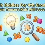 math riddles for 4th graders
