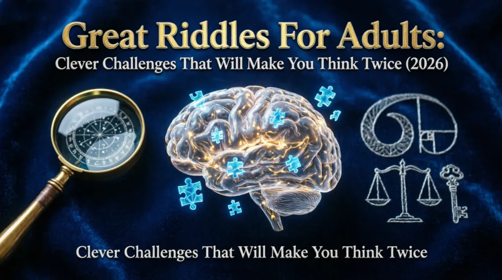 great riddles for adults