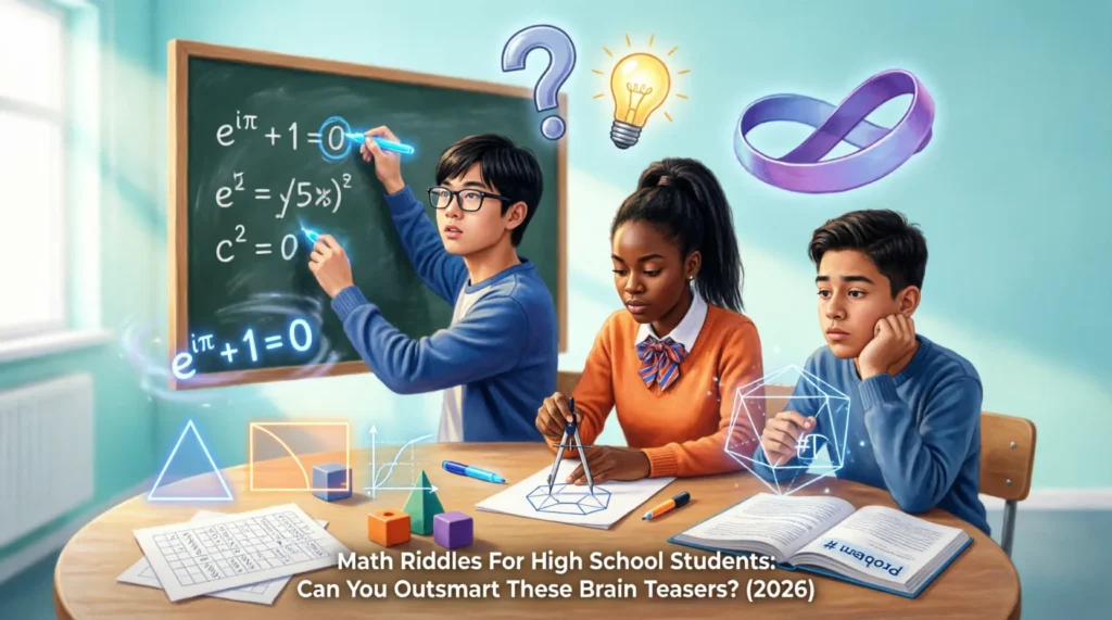 math riddles for high school students