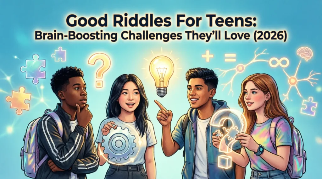 good riddles for teens