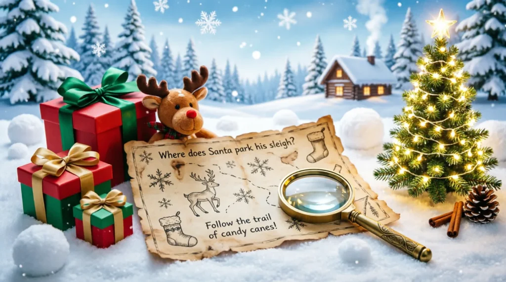 christmas riddles for scavenger hunt