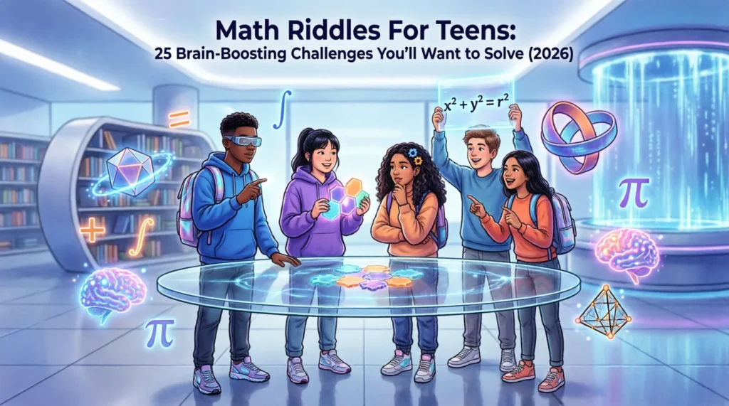 math riddles for teens