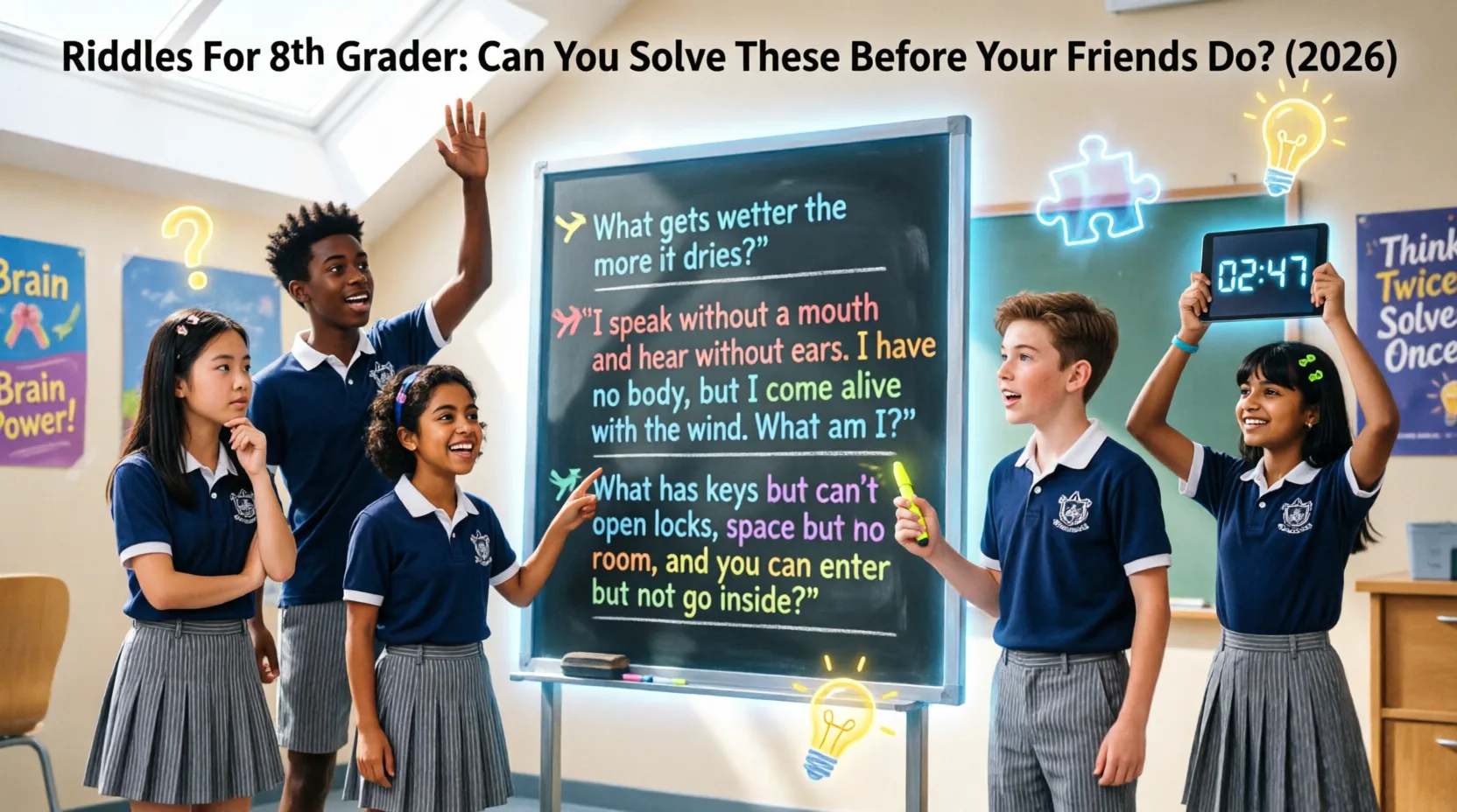 riddles for 8th grader