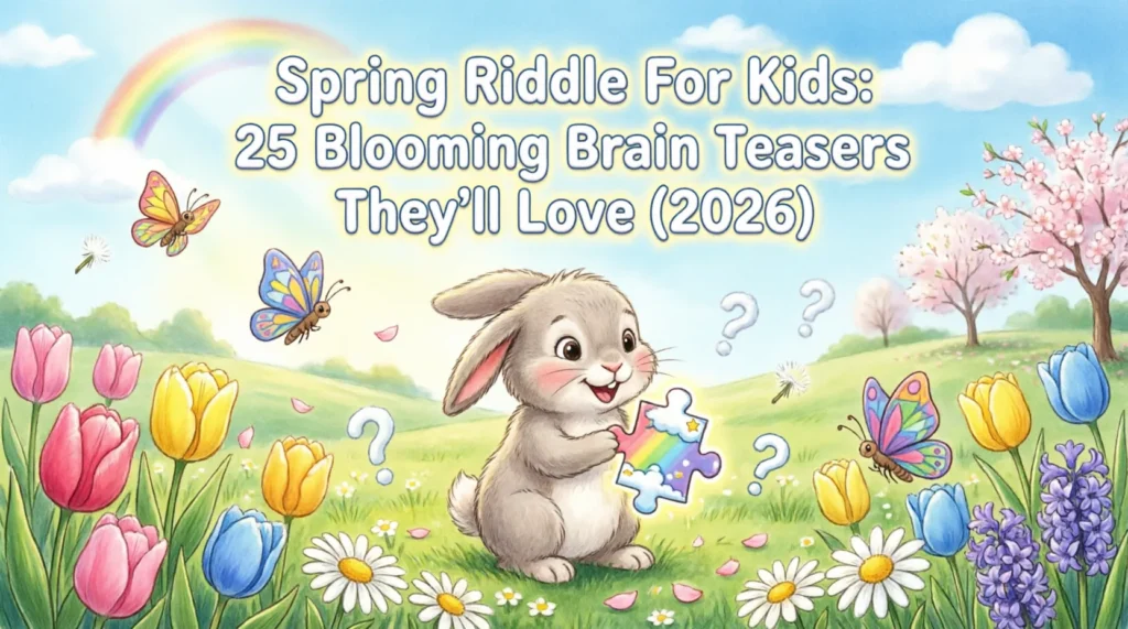 spring riddle for kids