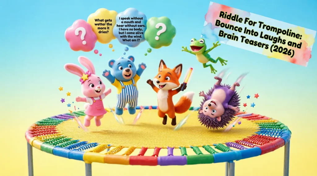 riddle for trampoline