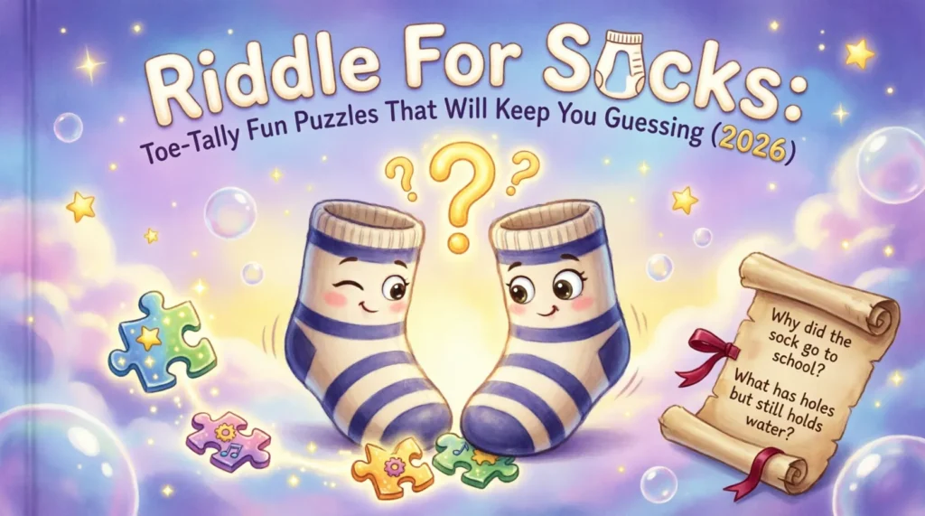 riddle for socks
