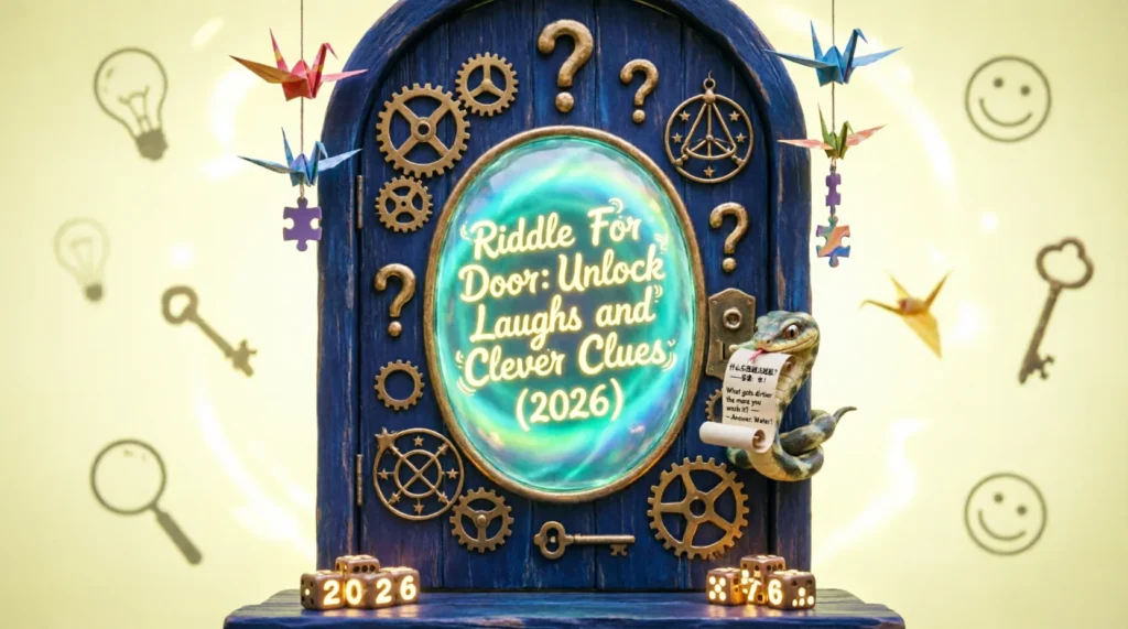 riddle for door