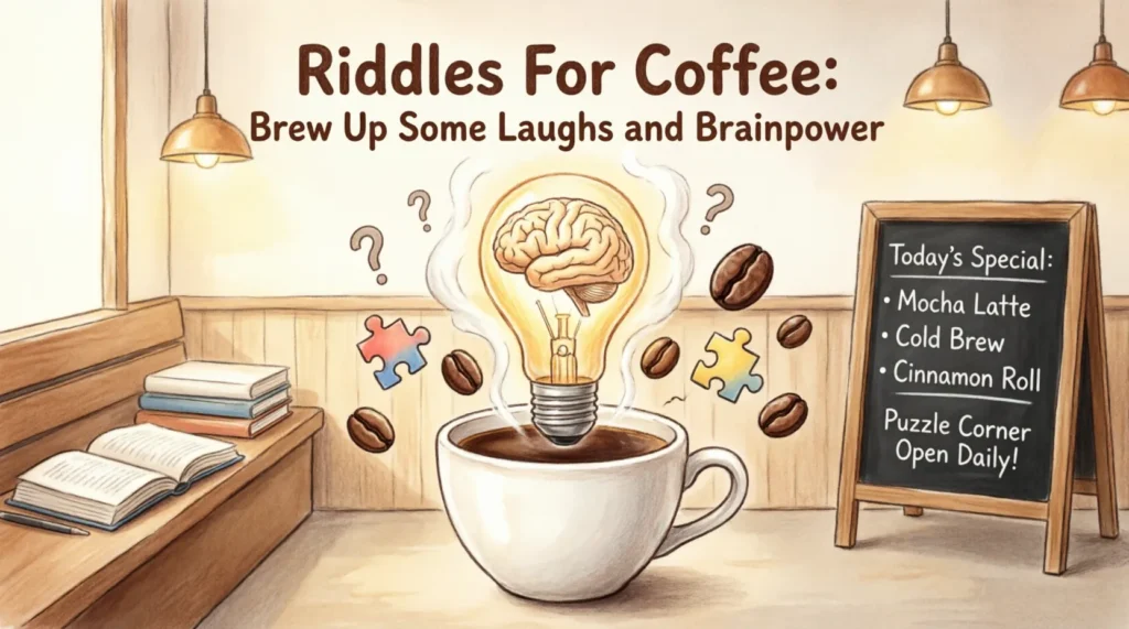 riddles for coffee