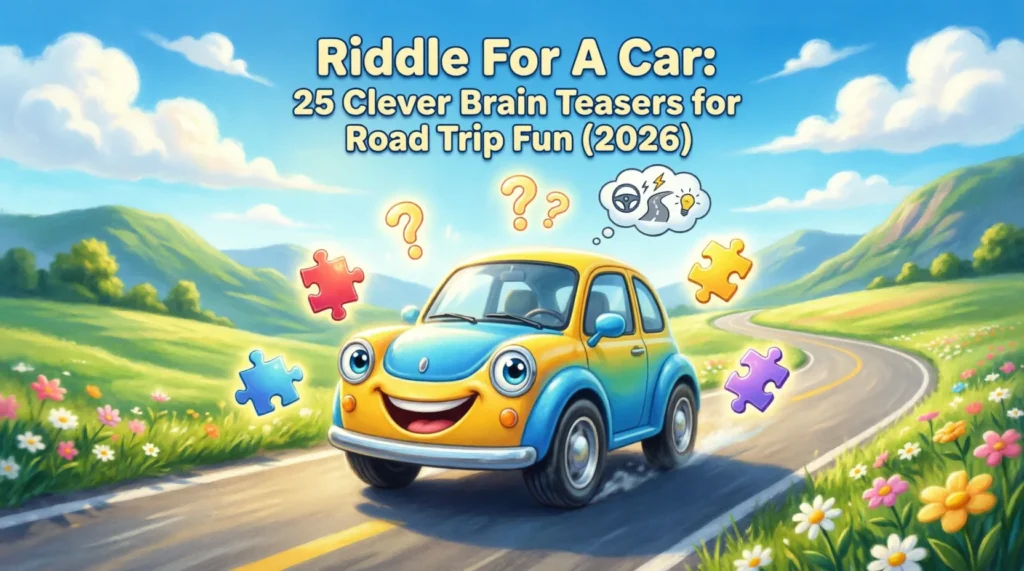 riddle for a car