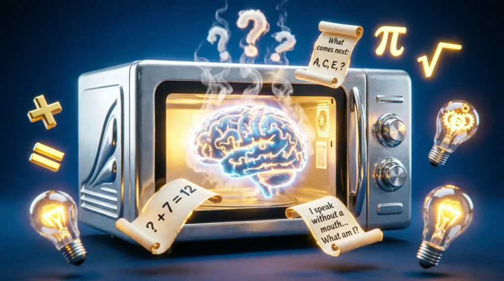 riddles for microwave