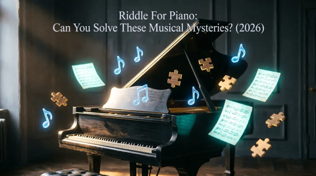 riddle for piano