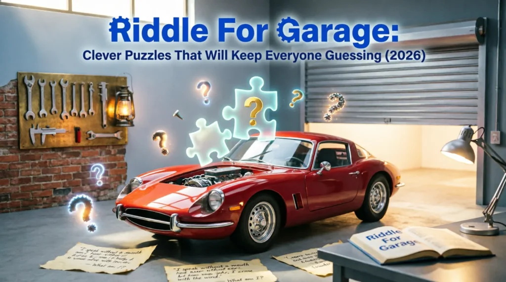 riddle for garage