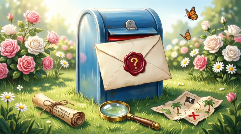 mailbox riddle for scavenger hunt