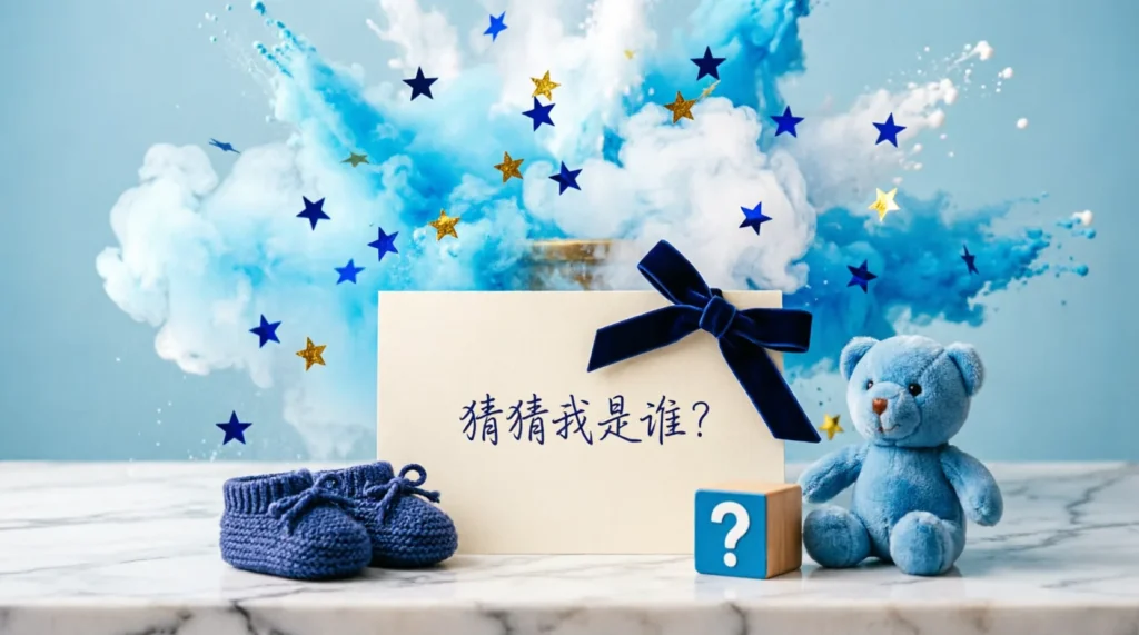 gender reveal riddle for boy