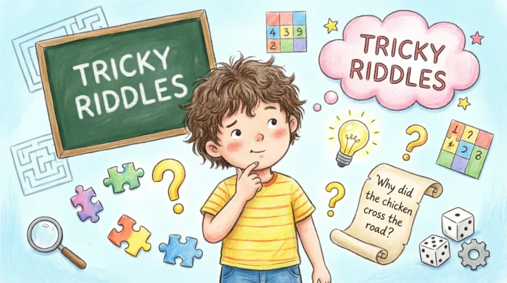 tricky riddles with answers for kids