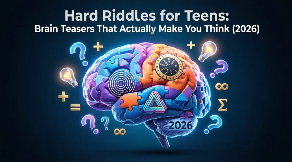hard riddles for teens
