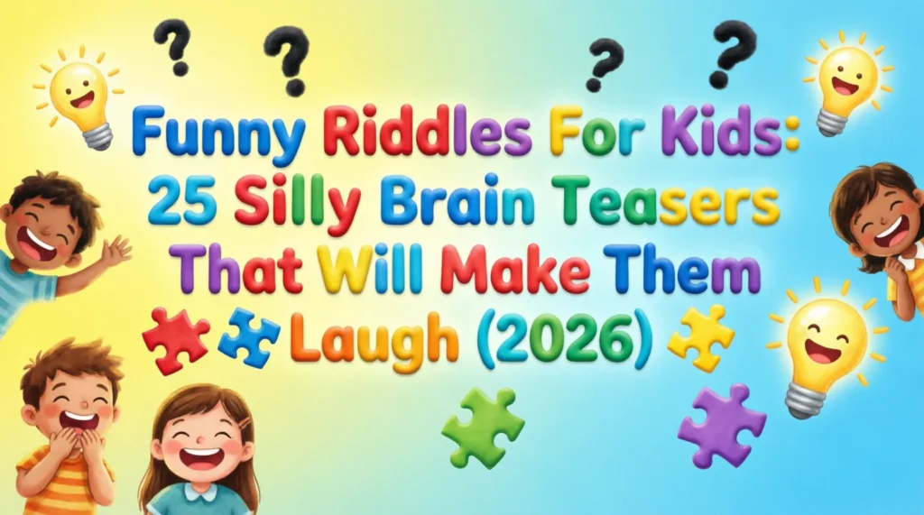easy riddles for toddlers