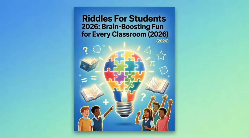 riddles for students 2026