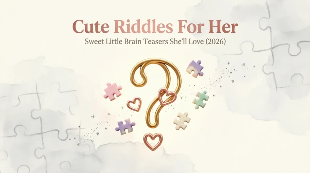 cute riddles for her