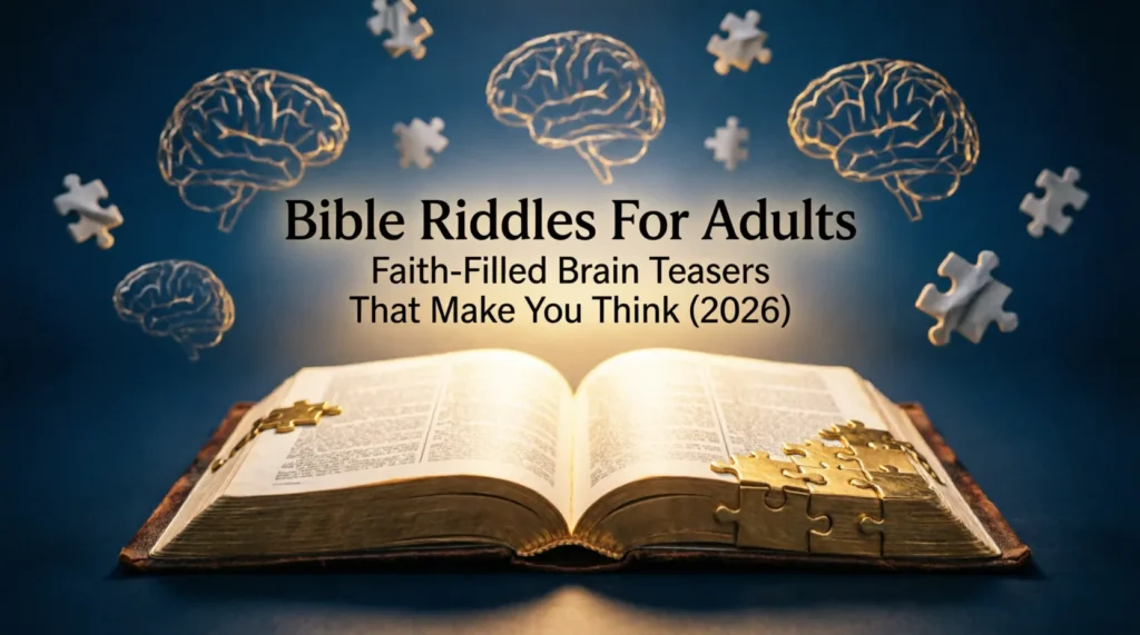 bible riddles for adults