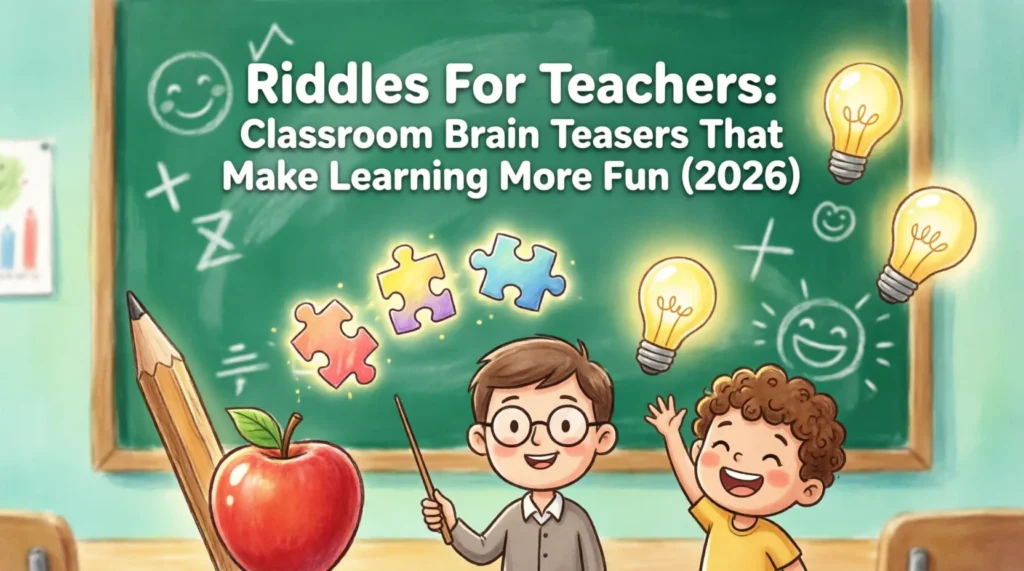 riddles for teachers