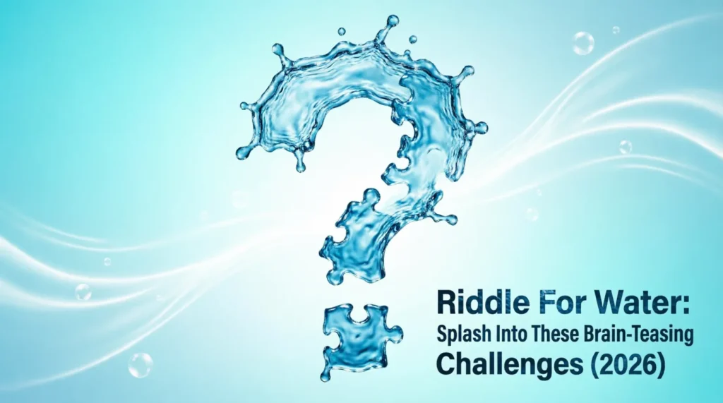 riddle for water